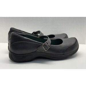 Dansko Women's Sz 42 (US 11.5-12)‎ Black Leather Mary Jane Shoes 5401020200 EUC